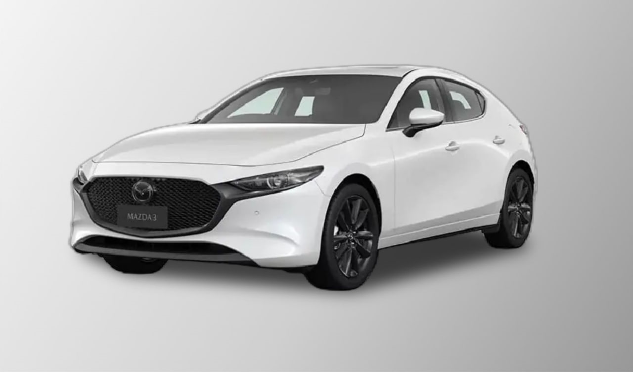 Mazda 3 Liftback (черный)